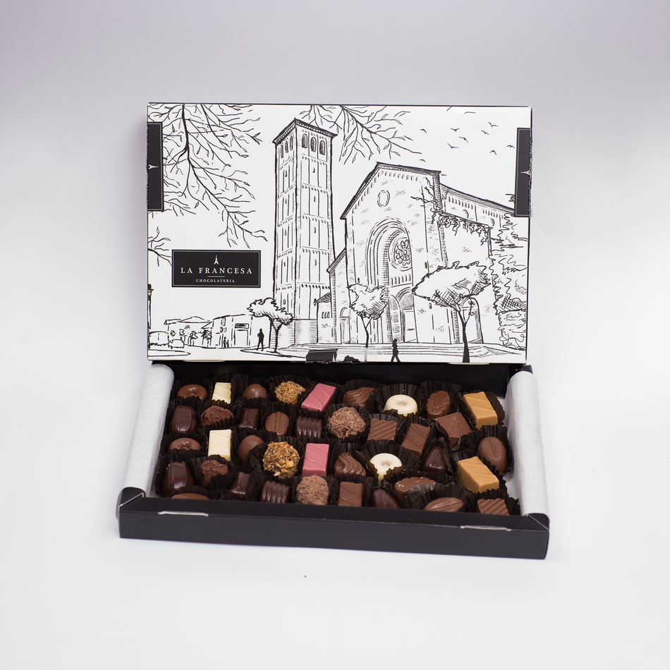 BOMBONES CAJA ILUSTRACION