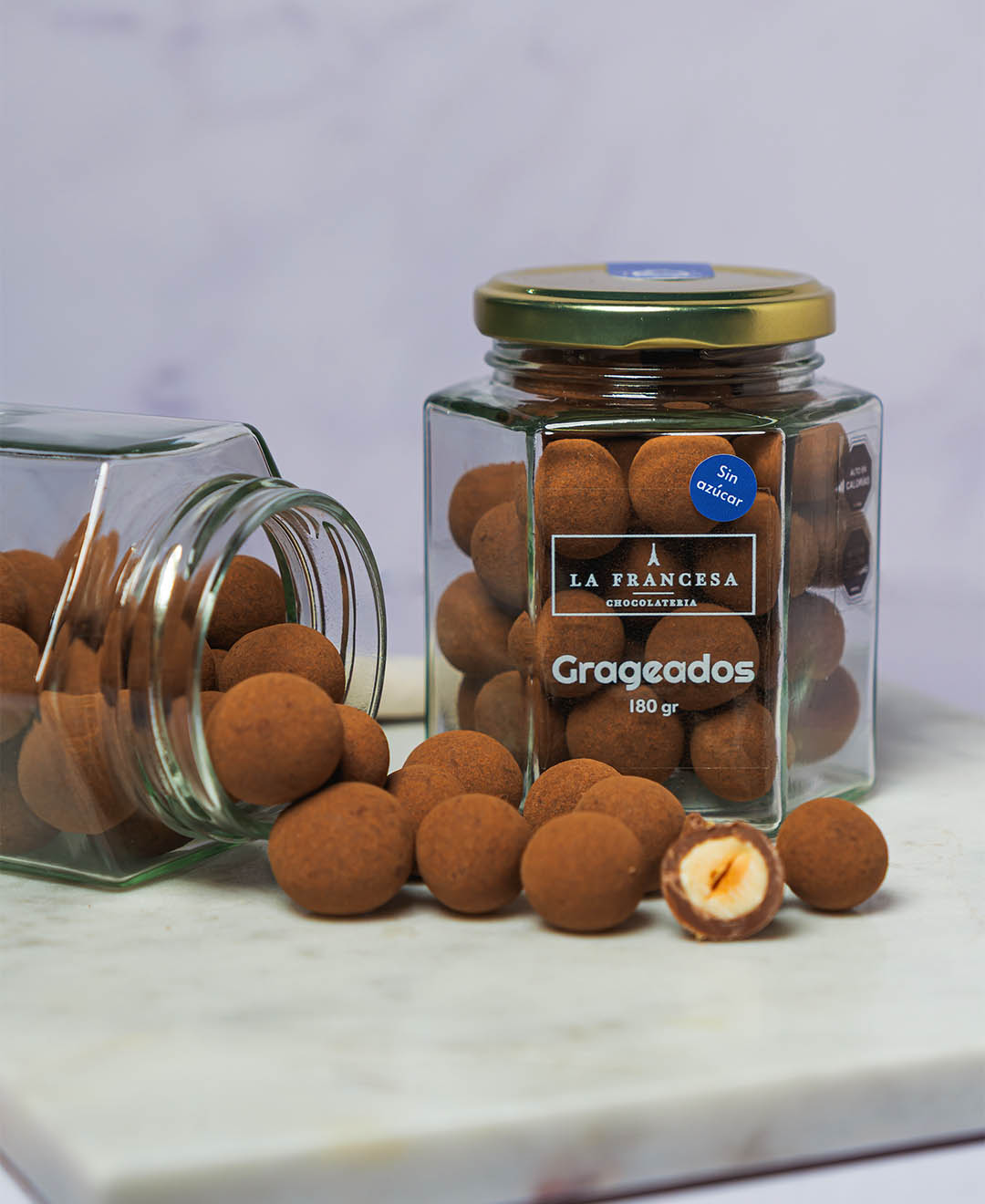 GRAGEADOS AVELLANA LECHE CACAO SIN AZUCAR